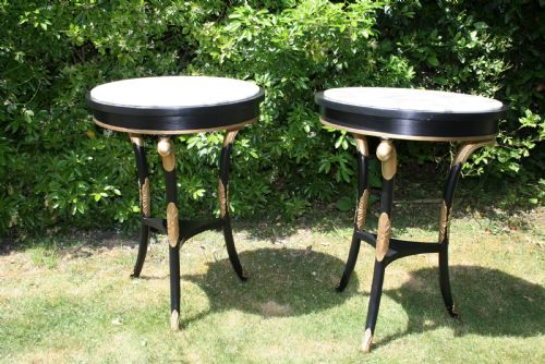 Pair of French Classical Style Stands