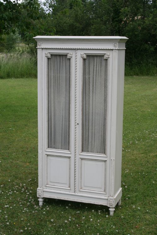 Pretty French Painted Cupboard