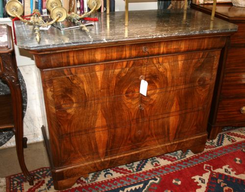 Louis Philippe Period Walnut Commode