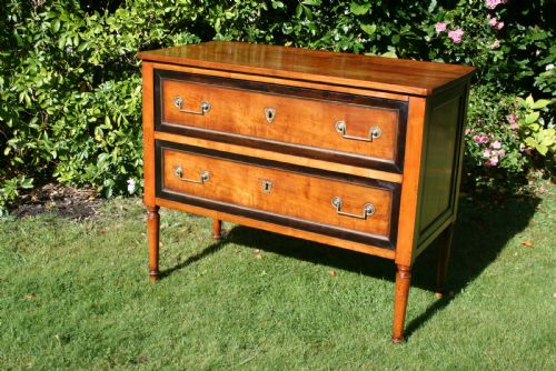 Small Cherry Wood Period Commode