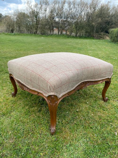 Large French Footstool