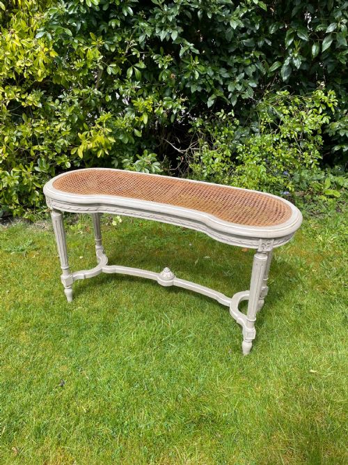Pretty French Caned Stool