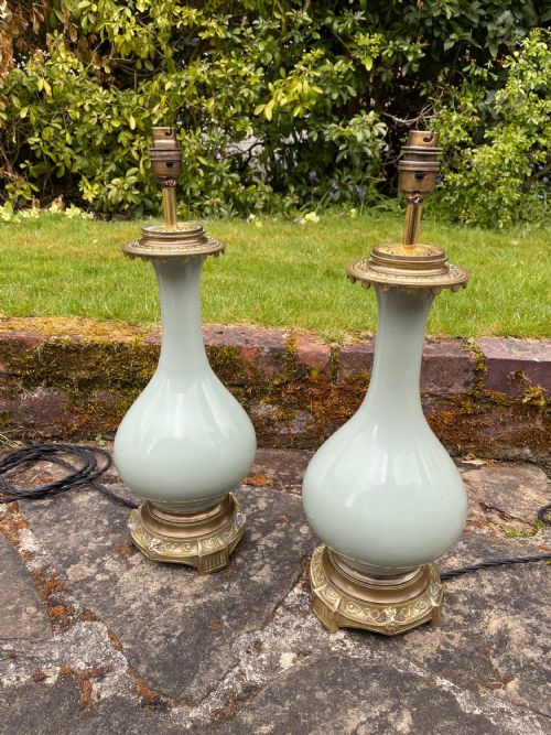 Pair of French Lamps