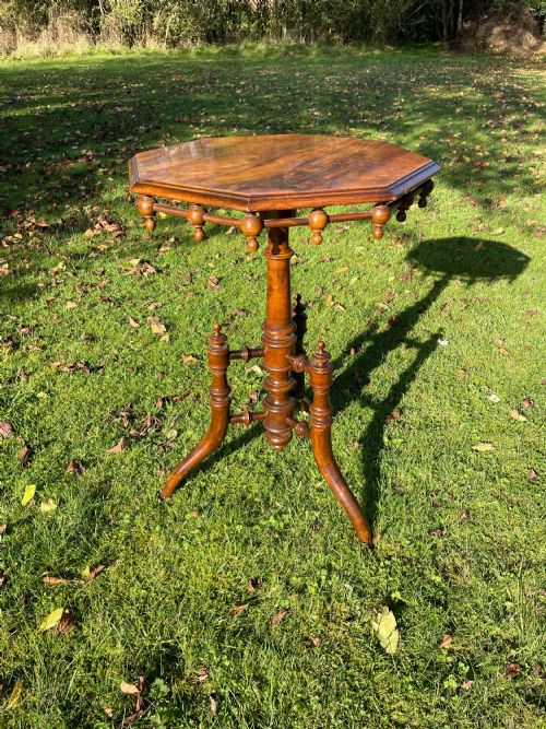French Walnut Occasional Table