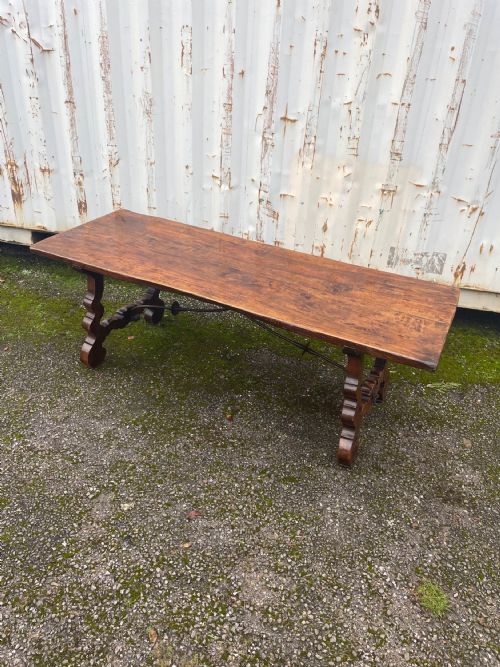 Stunning Walnut Spanish Dining Table