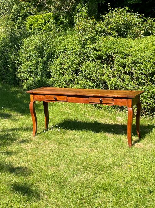 French Cherry Wood Serving / Hall Table