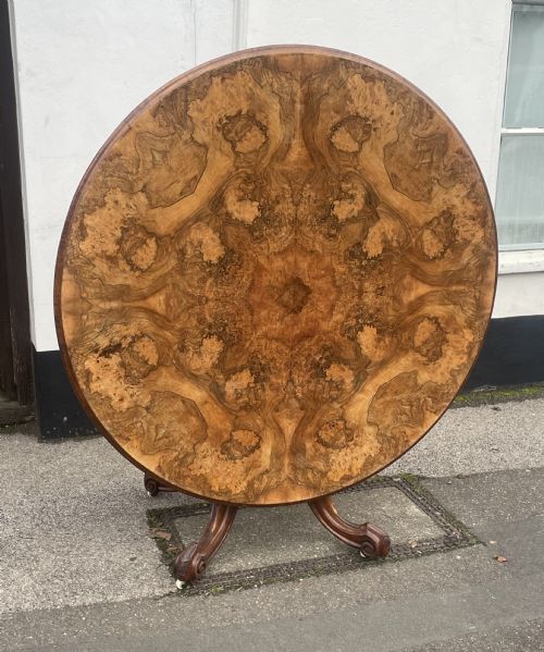 Victorian Walnut Breakfast Table