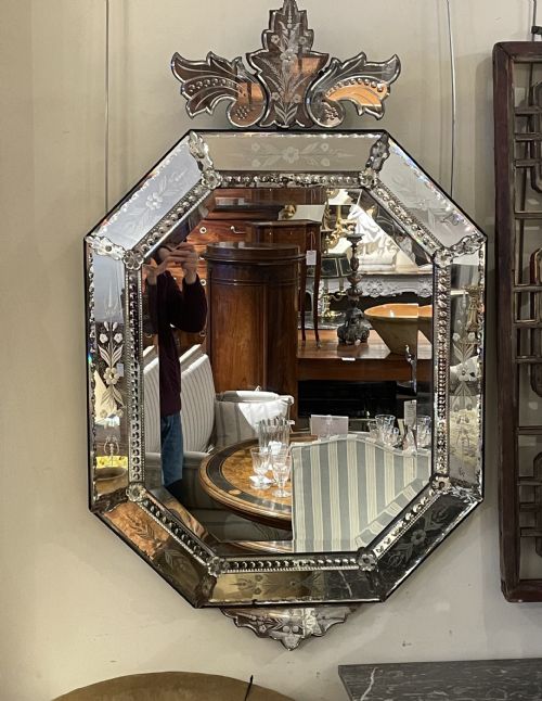 Antique Venetian Mirror