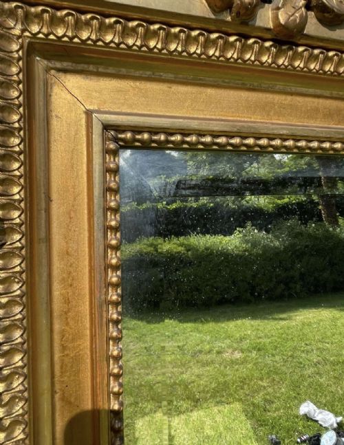 19TH CENTURY FRENCH GILT MIRROR - ADDITIONAL PHOTO 2