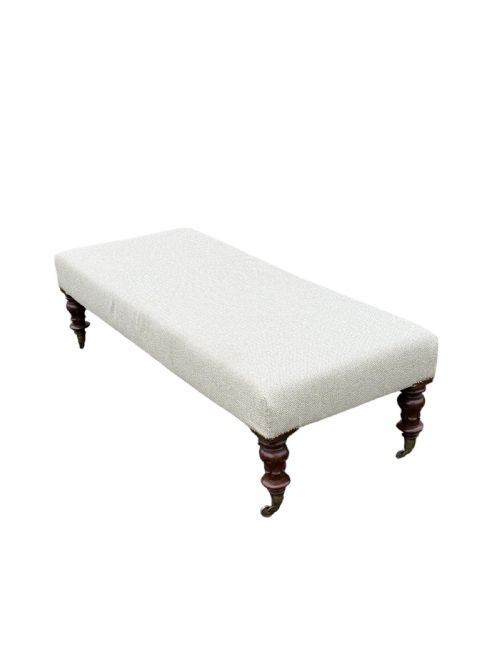 19th Century William IV Mahogany Stool