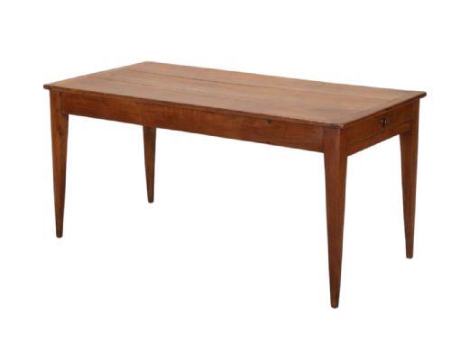 19th Century French Cherry Wood Dining Table