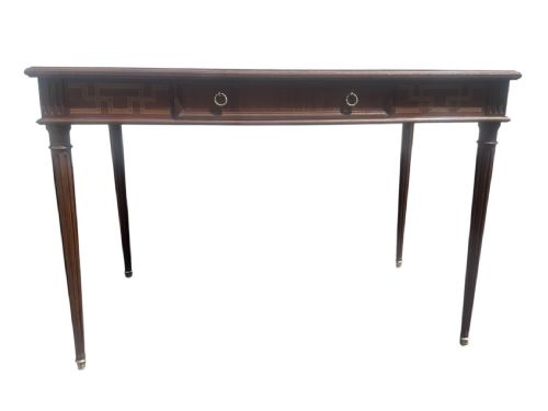 LATE 19TH C FRENCH PARQUETRY WRITING TABLE - ADDITIONAL PHOTO 3
