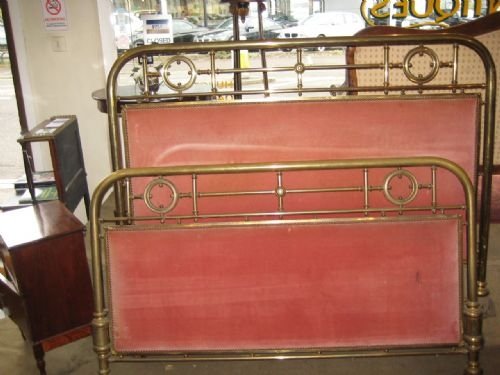 Large Brass Bed