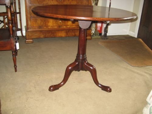 Mahogany Tripod Table