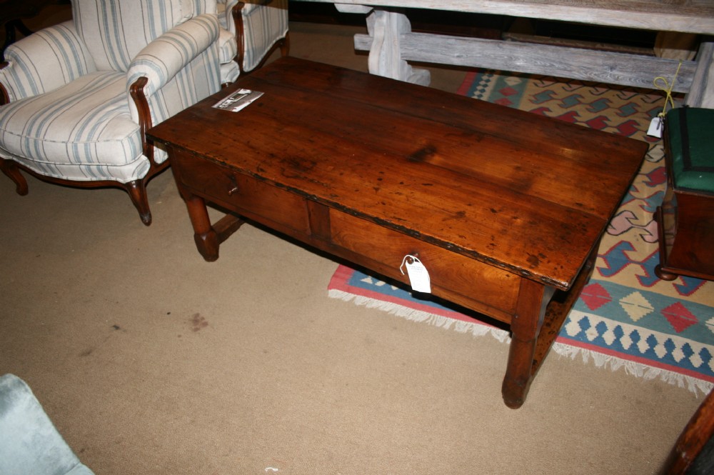 cherry wood coffee table 