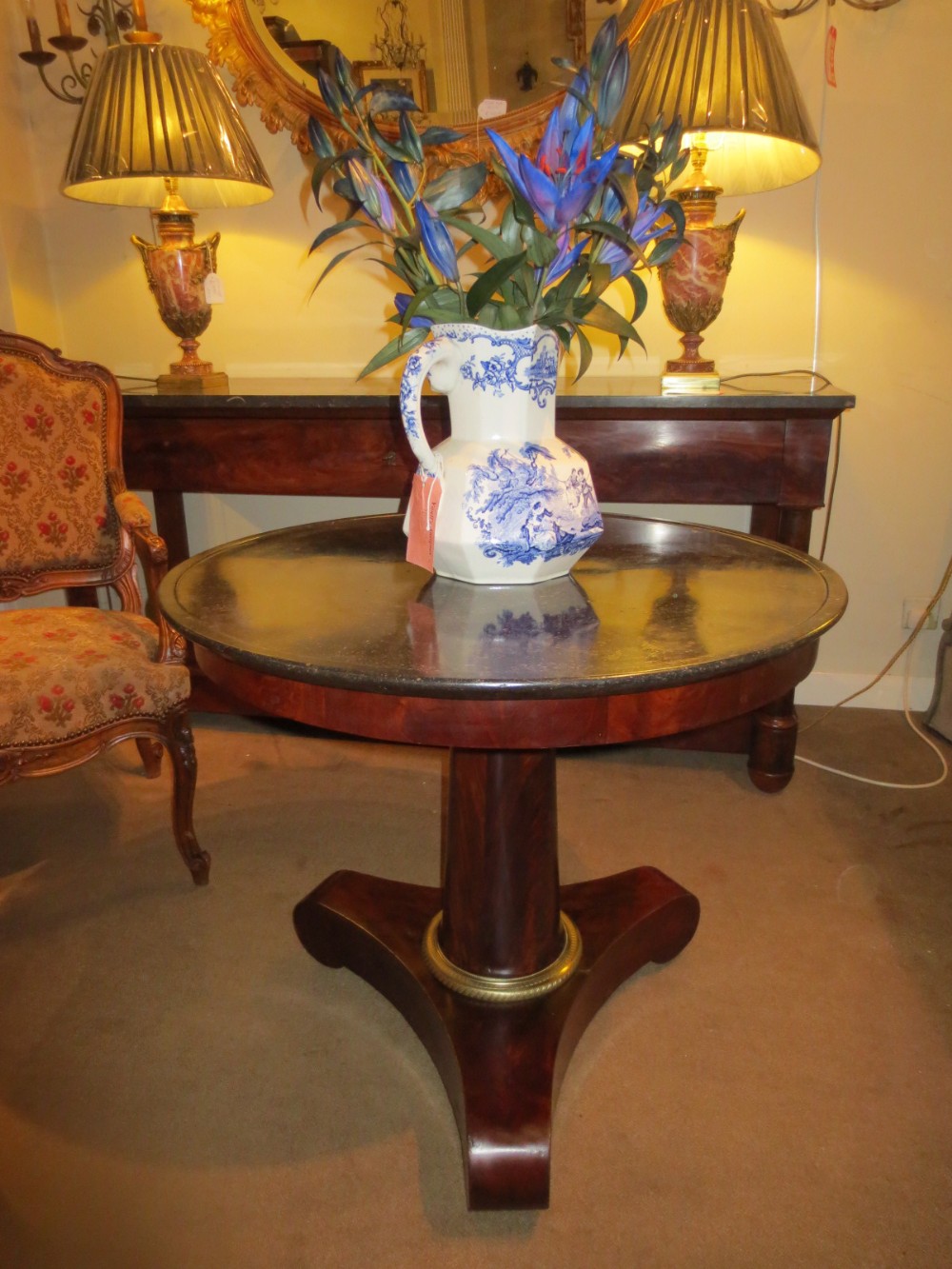 Mahogany Gueridon