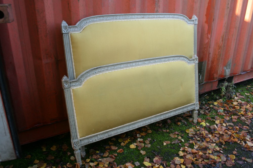 french painted bed 