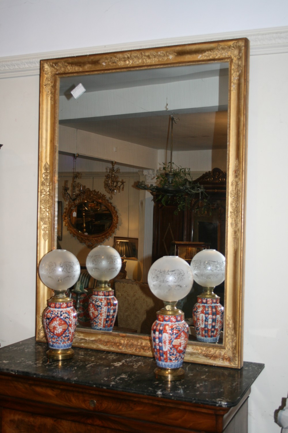 antique restoration period mirror 