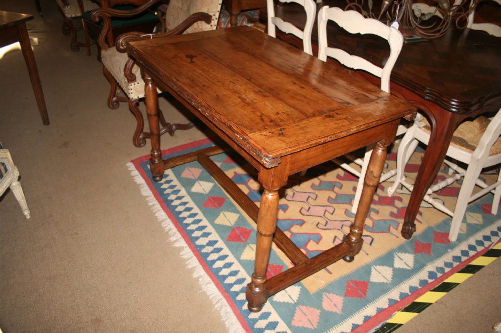 unusual french period cherry wood table 
