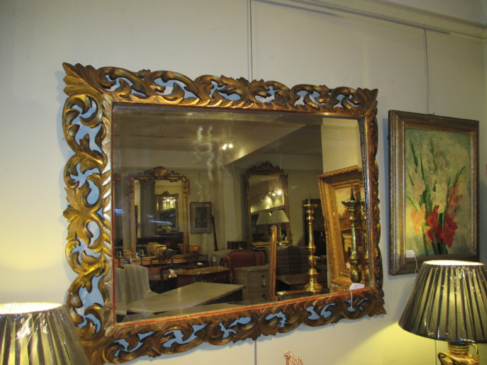 Carved Gilt Mirror
