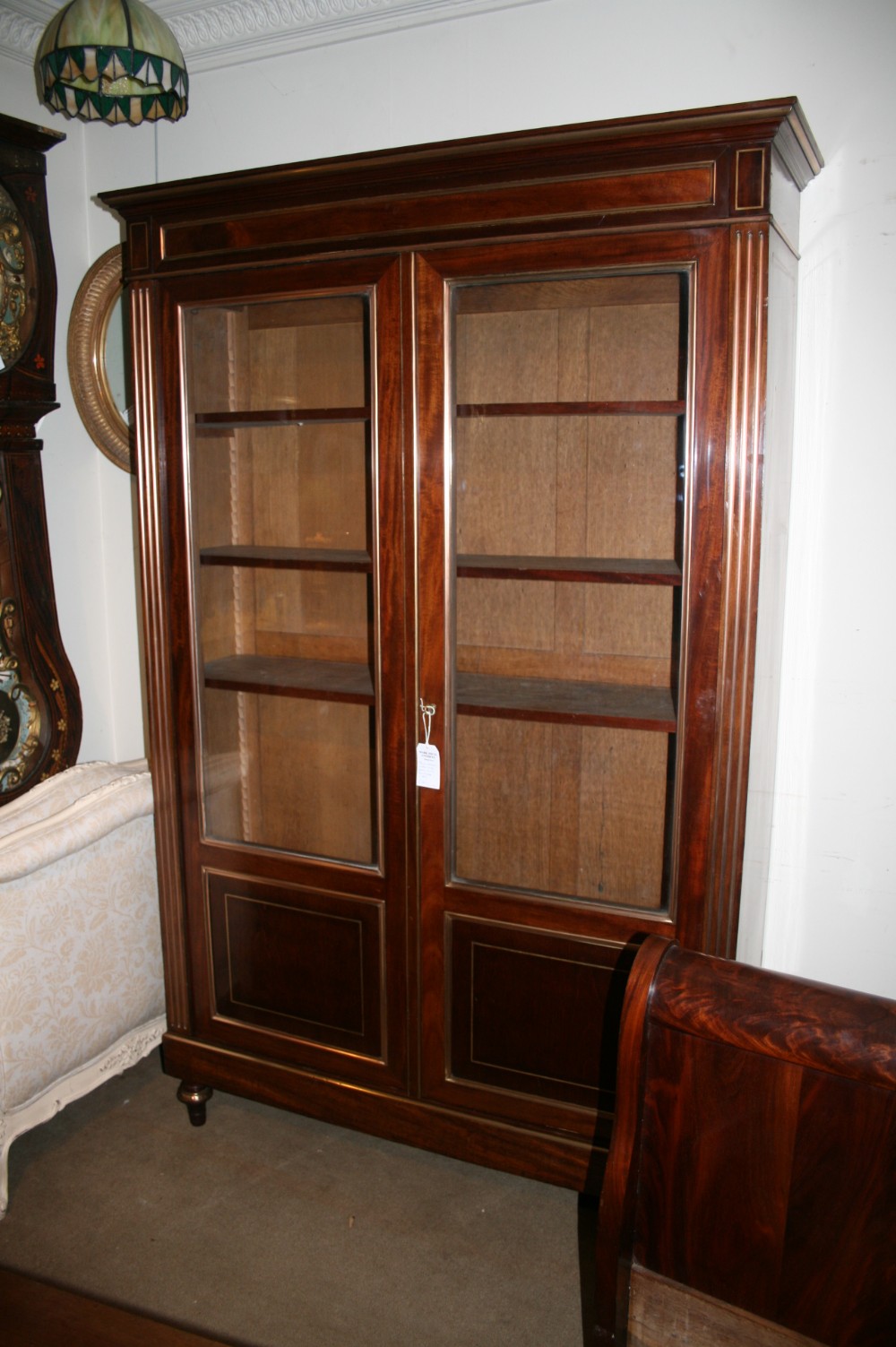 french empire style bookcase