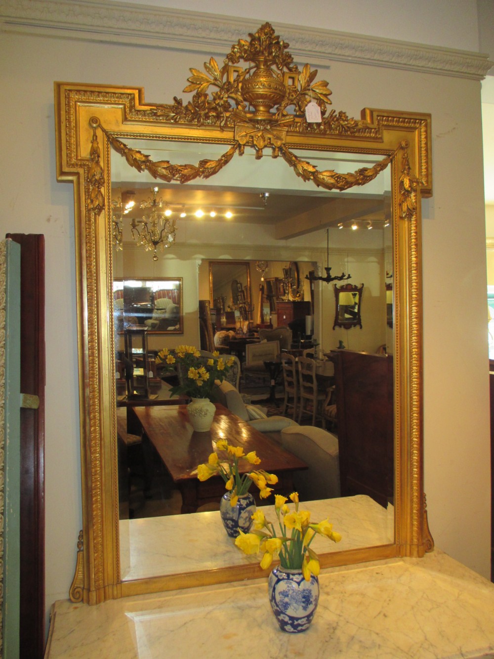 Large Gilt Mirror