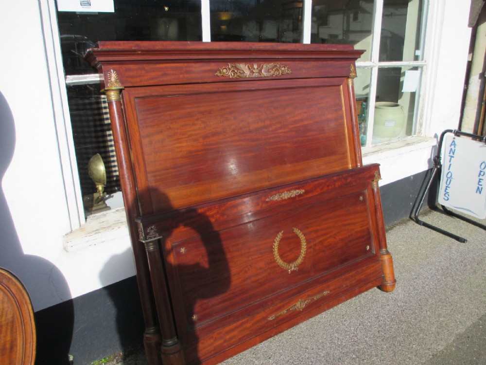 French Empire style bed