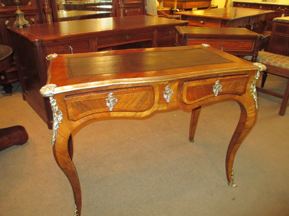 French Rosewood Writing Table