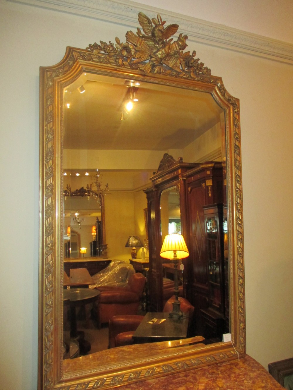 French Gilt Mirror