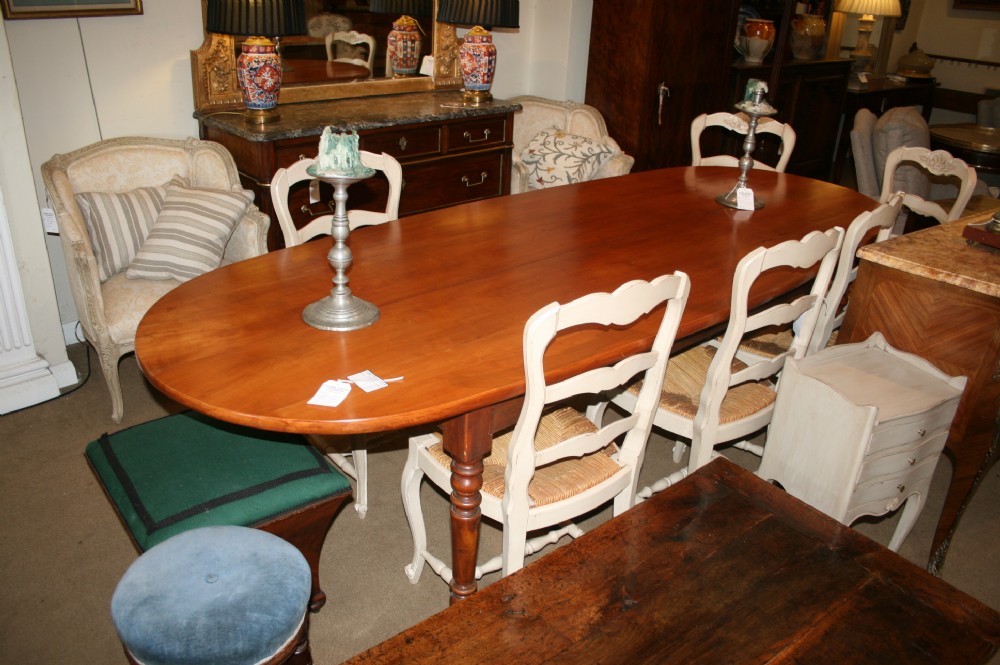 large cherry wood table 