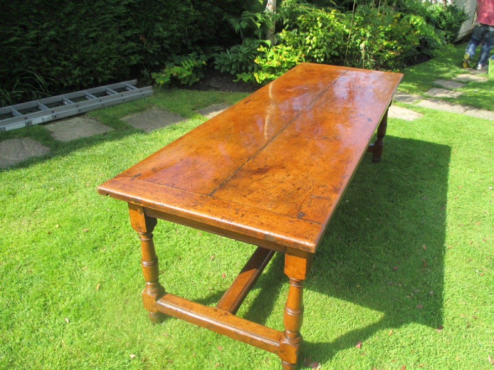 French Fruit-wood Refectory table