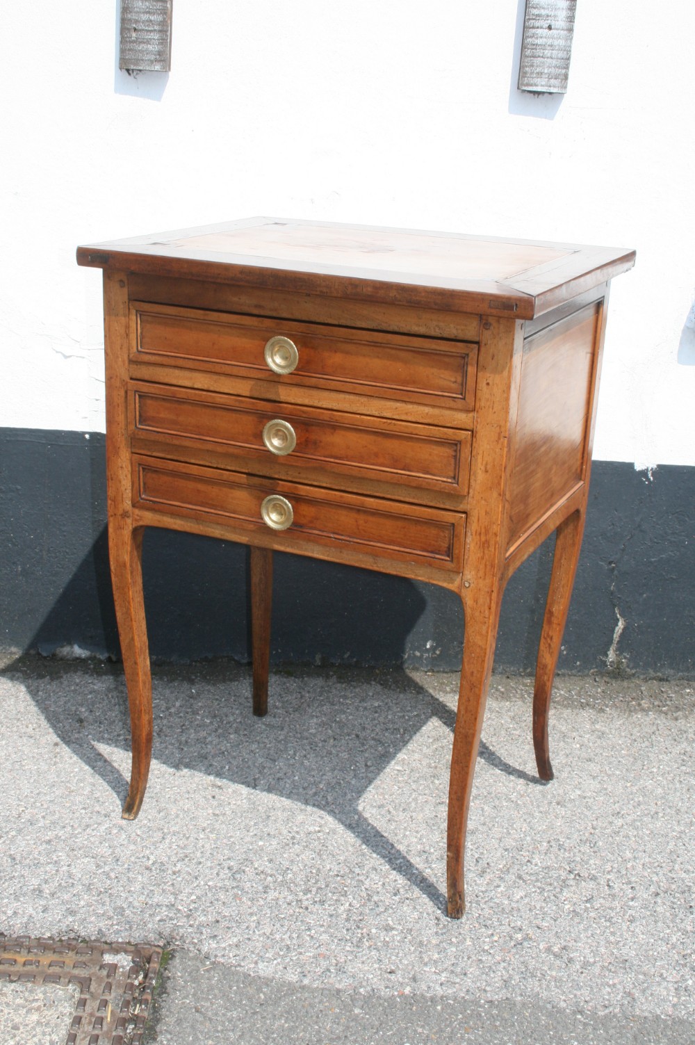 french antique walnut table 