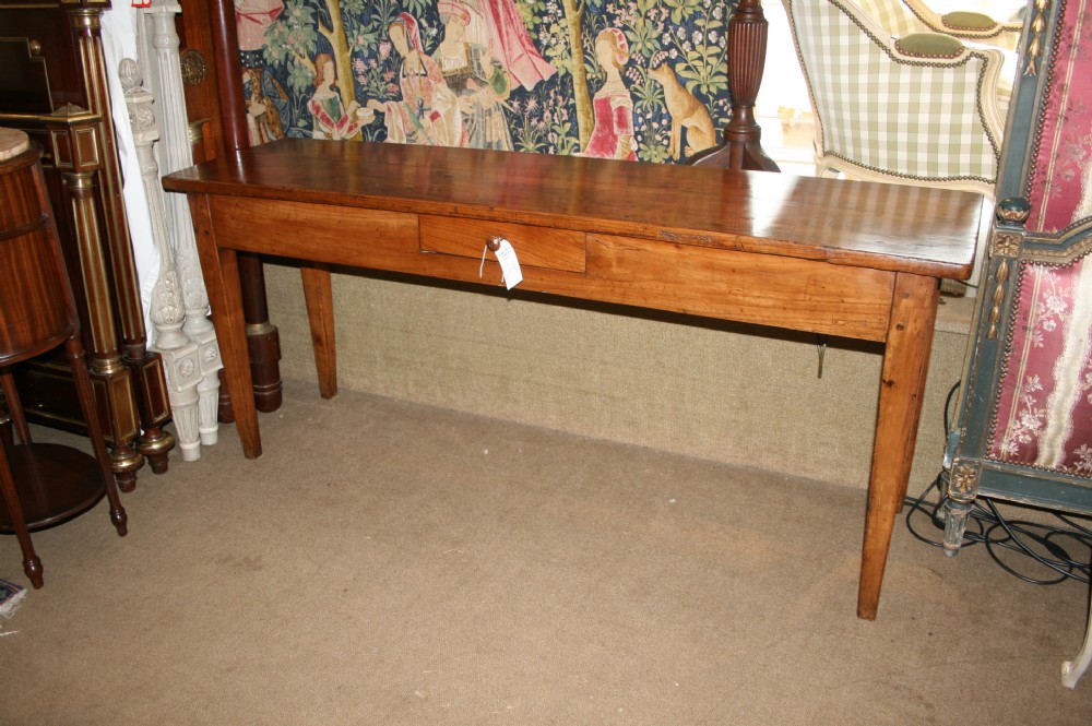 french cherry wood serving table