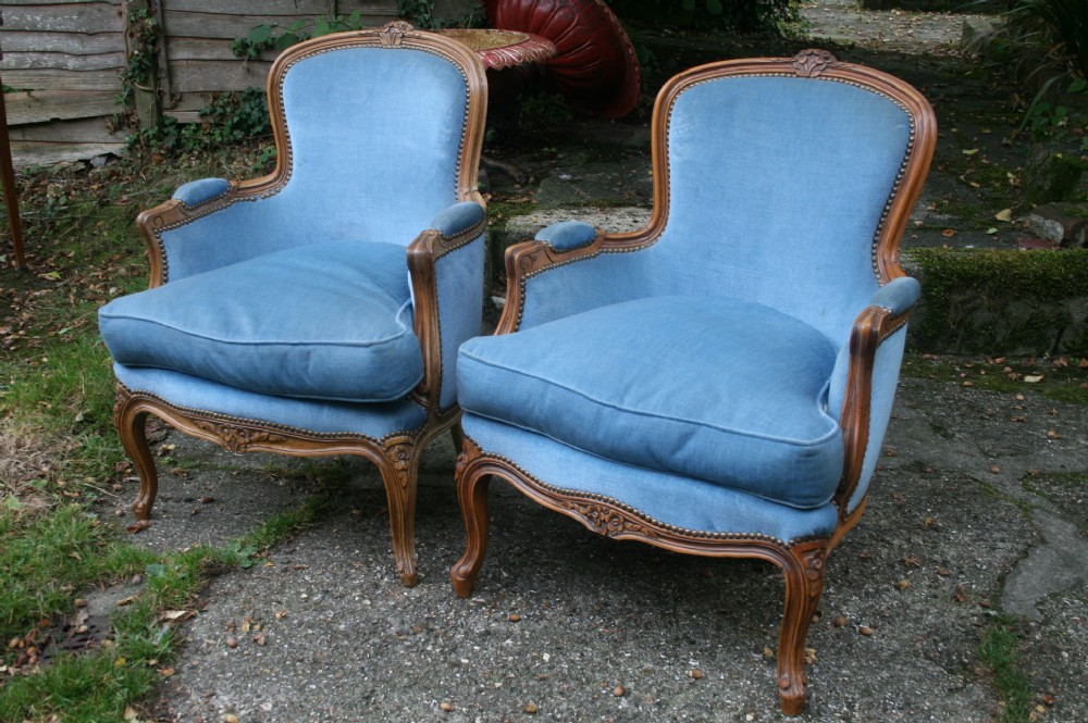 pair Louis model bergeres 