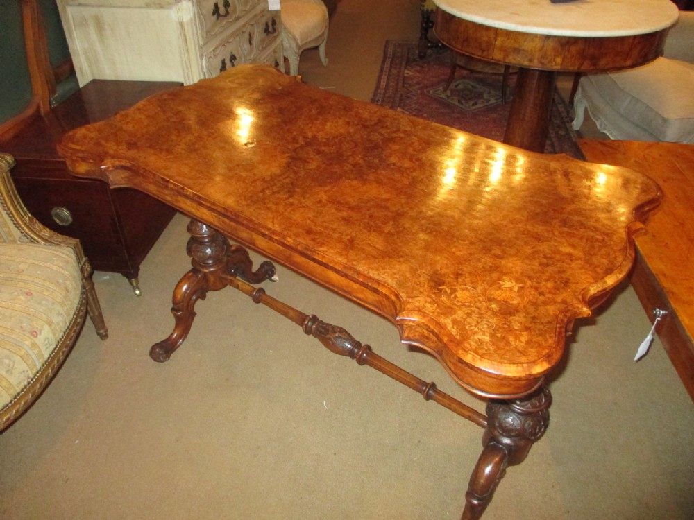 Burr Walnut Centre table