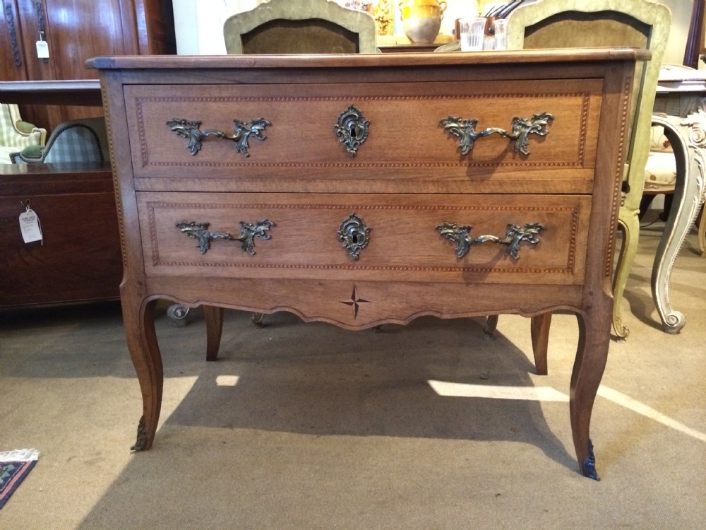 pretty small cherry wood commode 