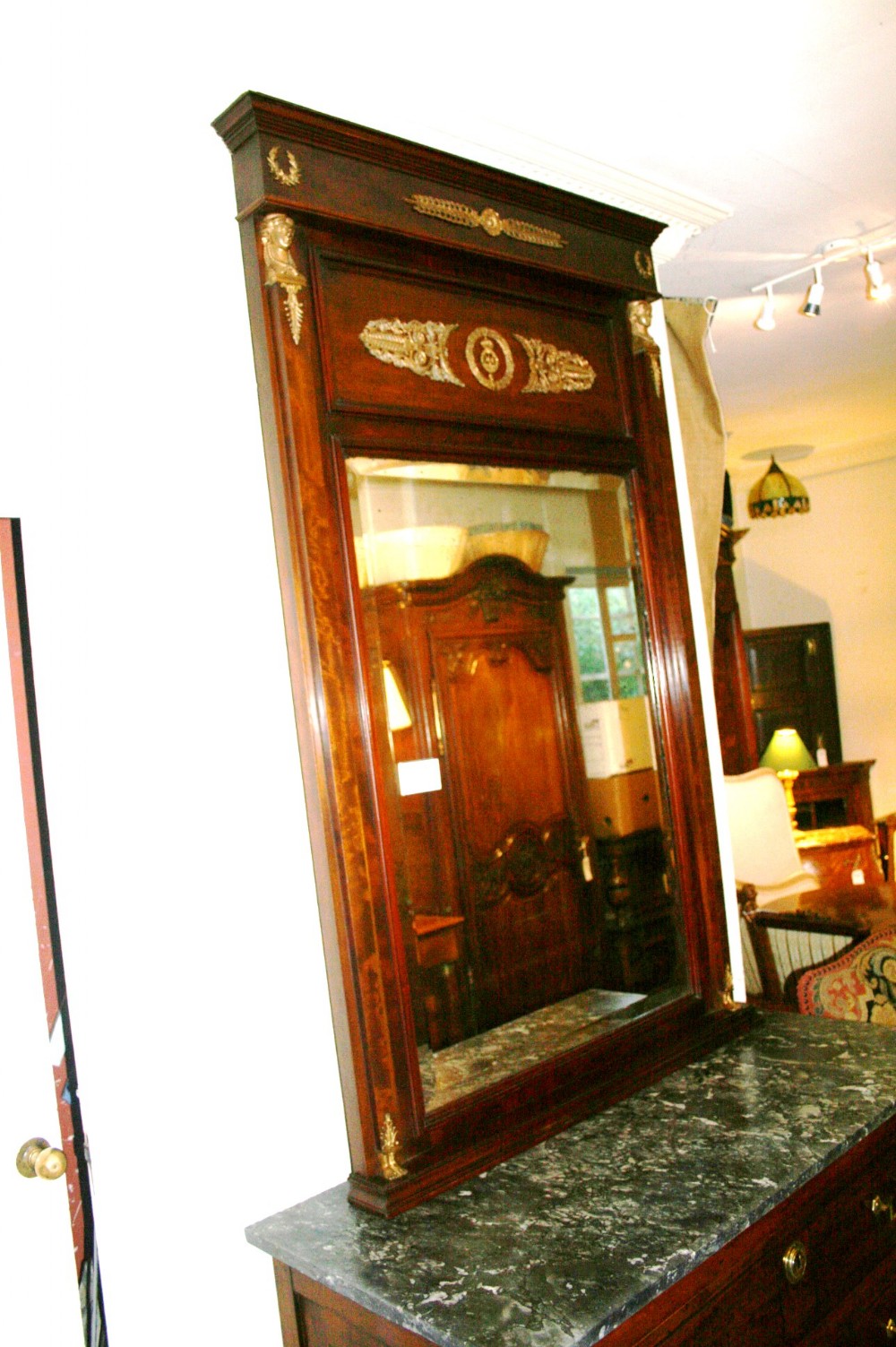 empire style mirror 