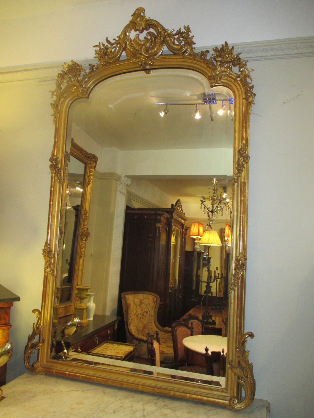 Large Gilt Mirror