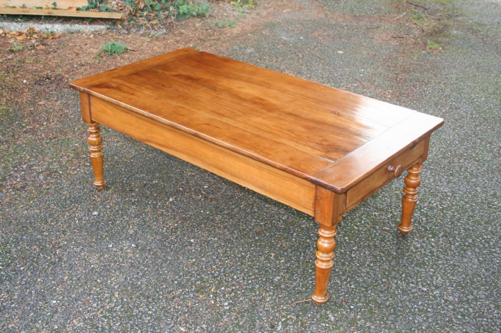 cherry wood coffee table