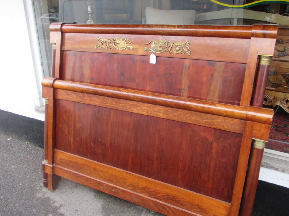 Large French Empire Bed