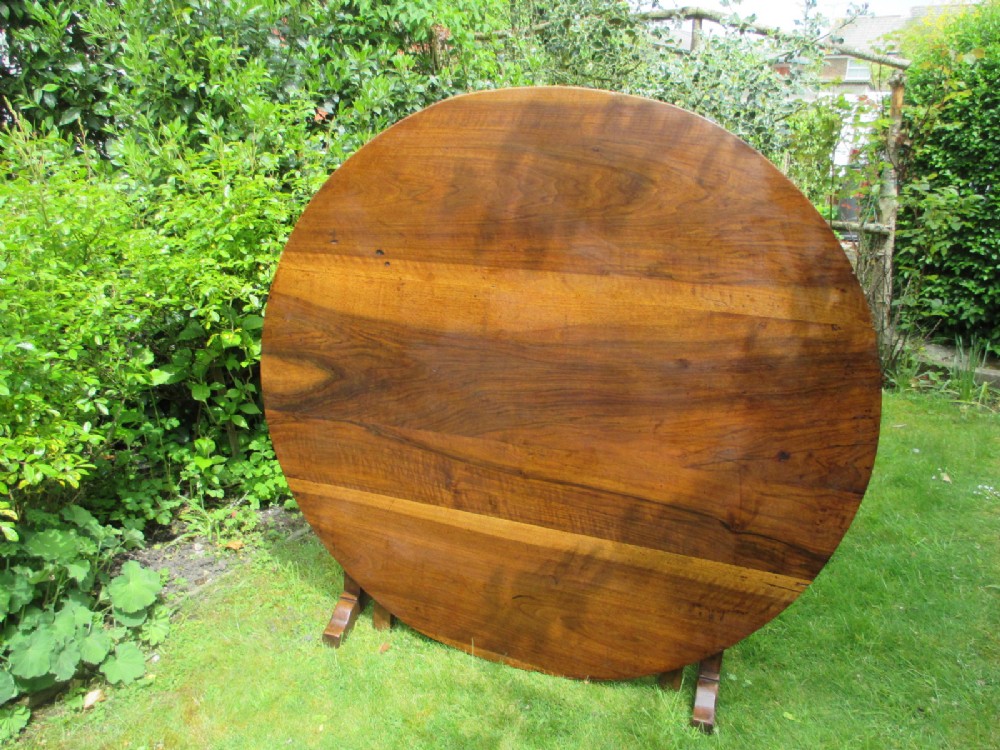 Large Walnut wine tasting table