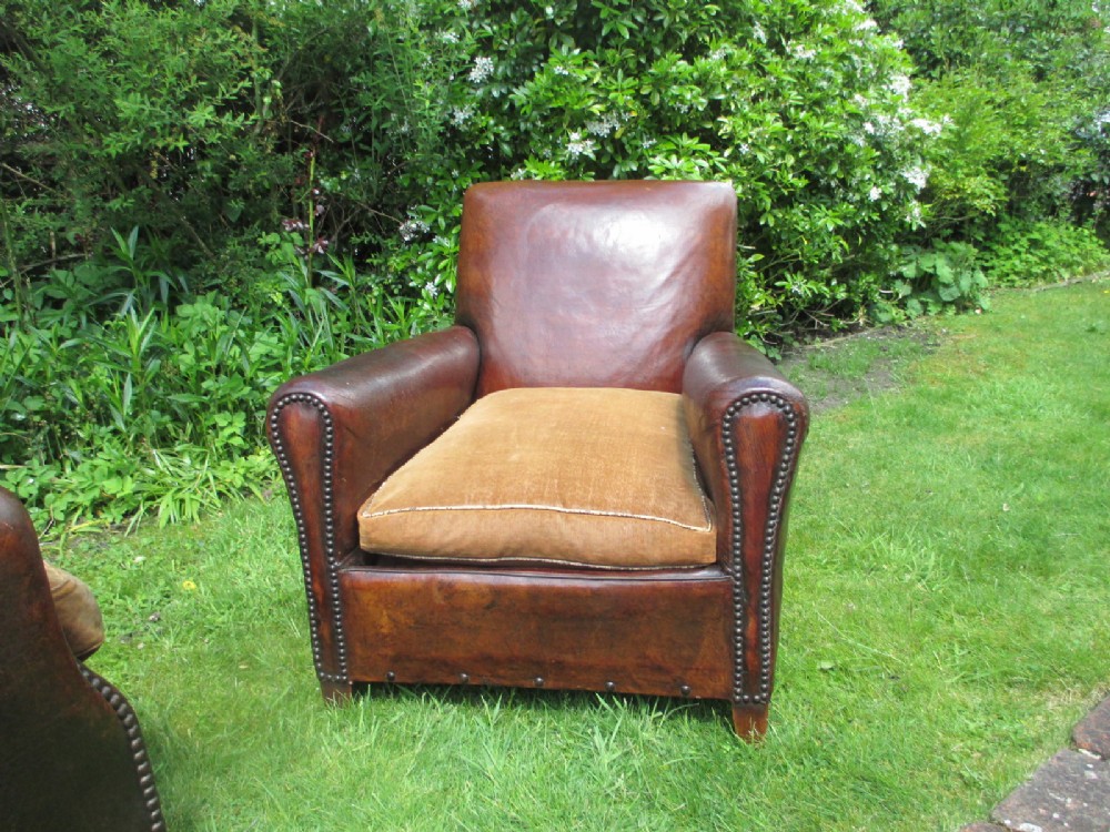 Leather Club Chair