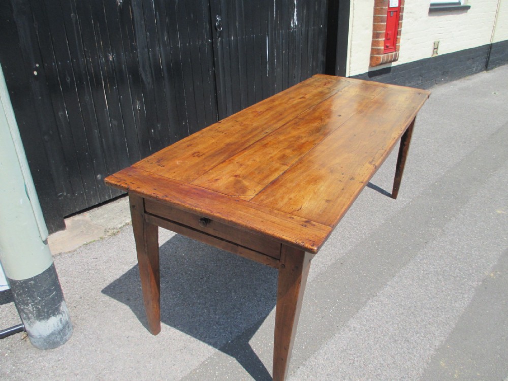 Cherrywood farmhouse table french