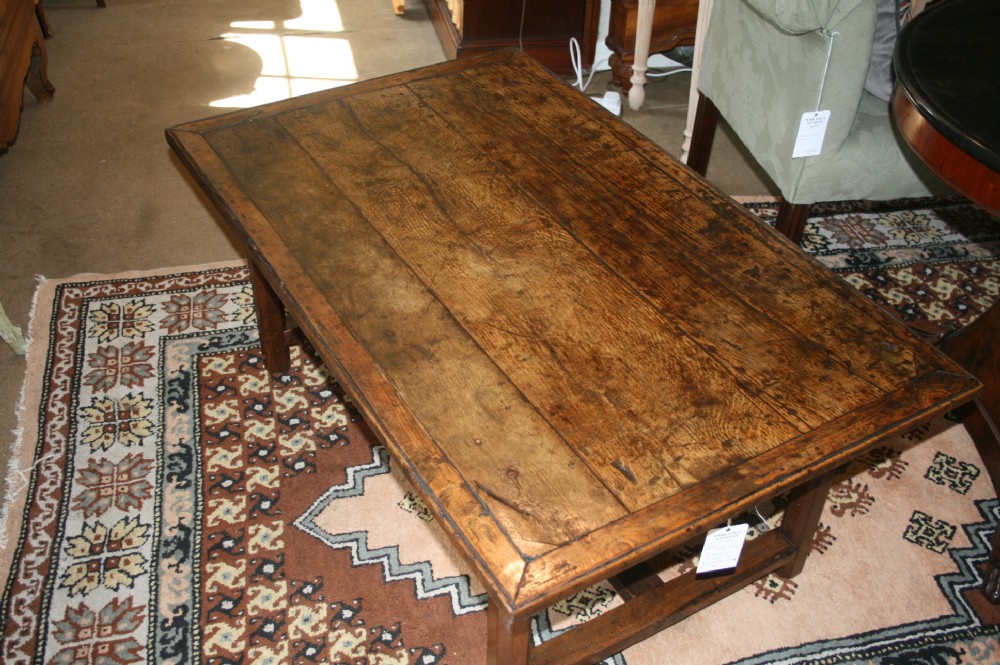 18th century oak coffee table 
