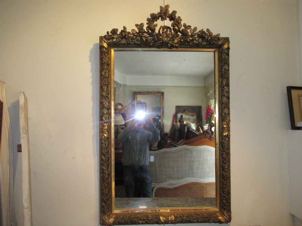French Gilt Mirror