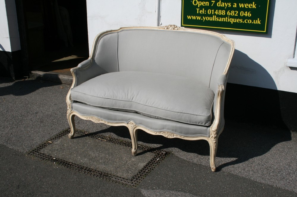 french two seat settee 