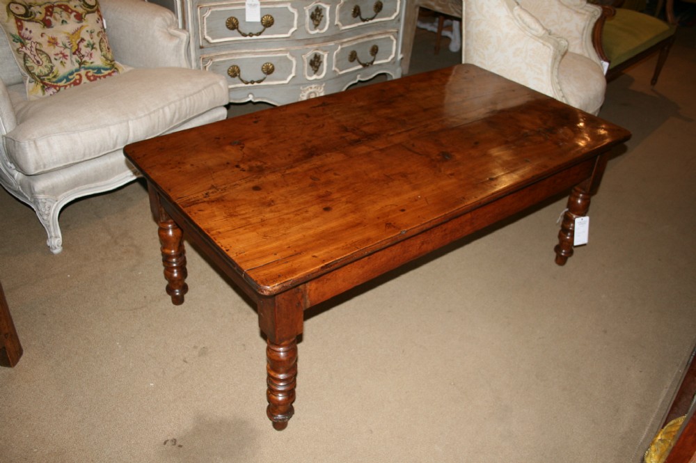 french cherry wood coffee table 