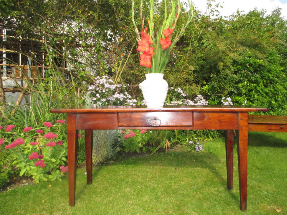 Cherry-wood serving table