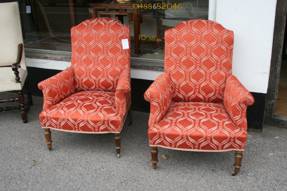 pair of french armchairs 