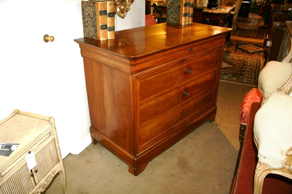 louis phillipe period cherry wood commode 